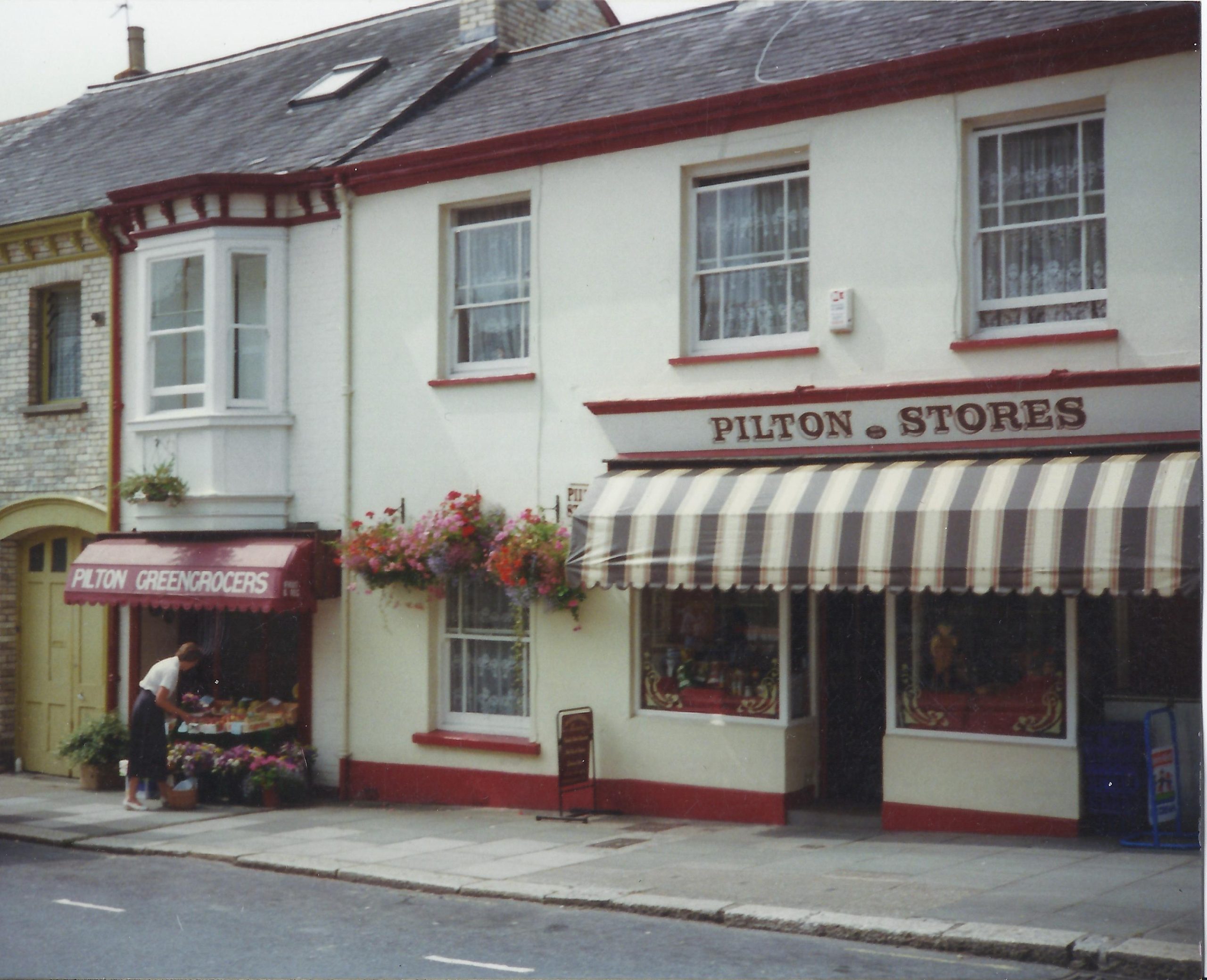 Pilton Stores and Greengrocers Shop, Pilton Street, circa 1990