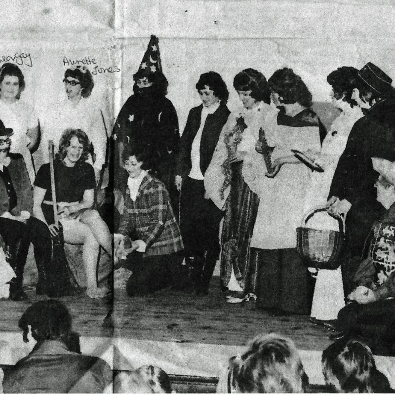 Pilton Women's Institute Pantomime 'Cinderella' in 1974