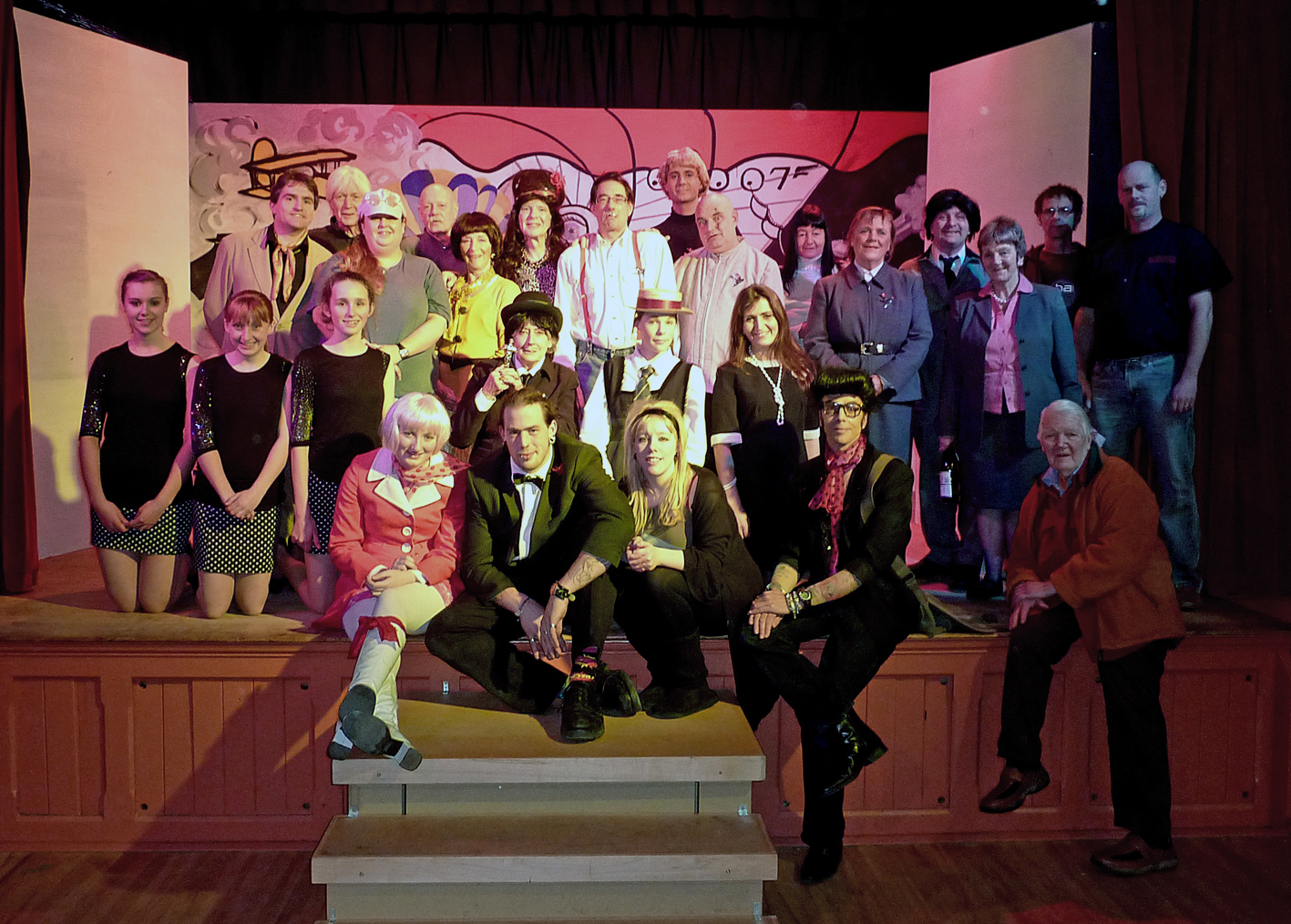 Pilton Pantomime 2011 Cast and Crew of 'From Benidorm with Love'