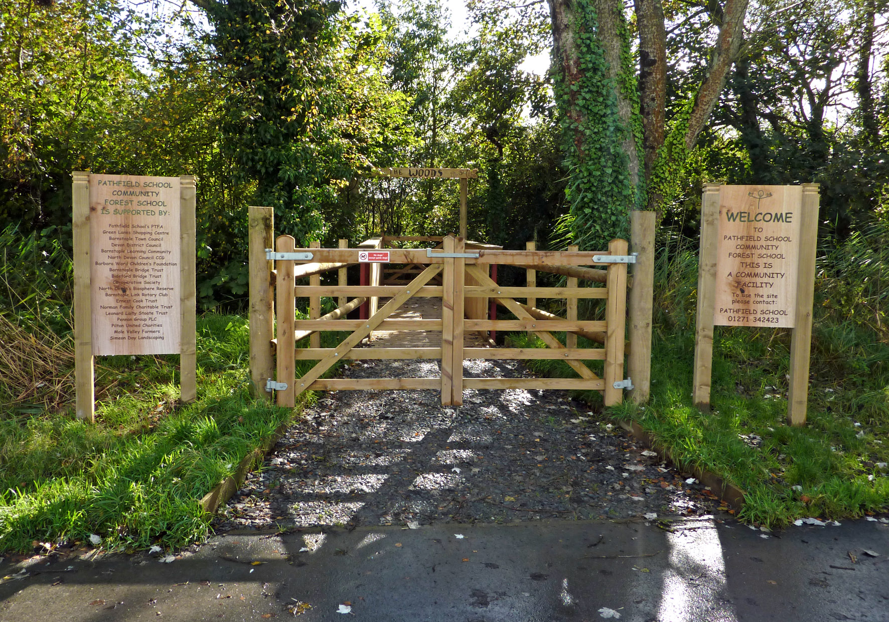 Pathfield School Community Forest School in 2012
