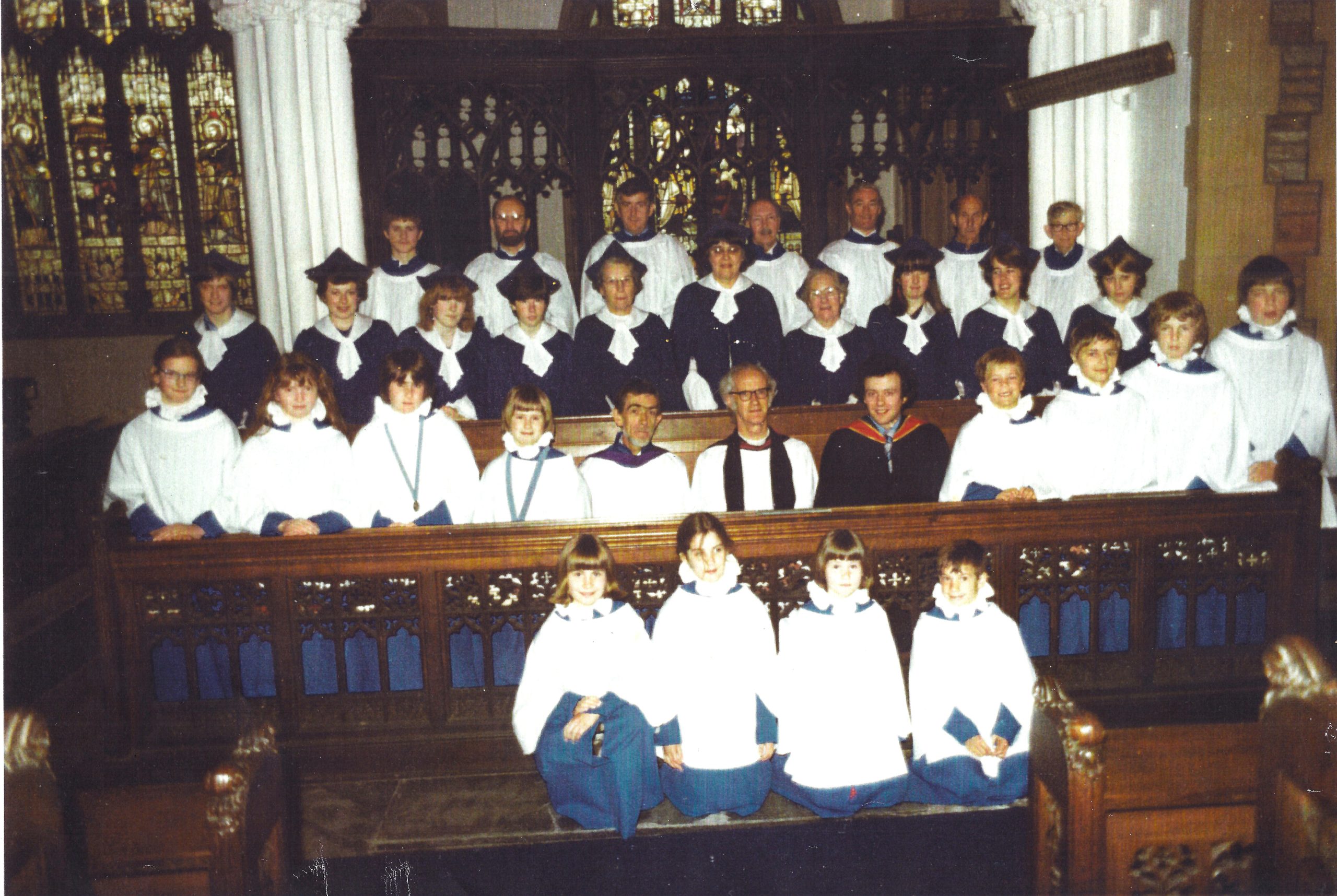 Pilton Church Choir 1980