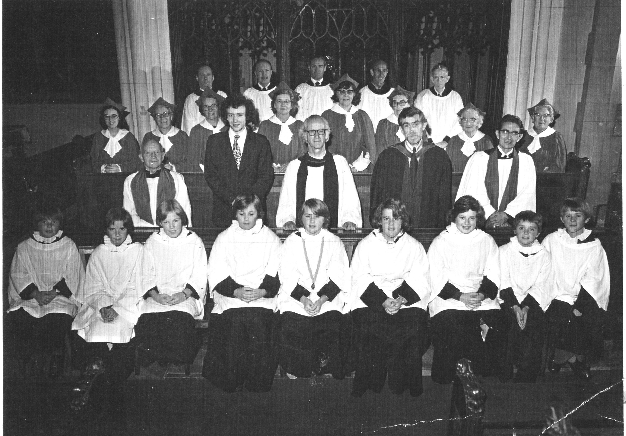 Pilton Church Choir 1975