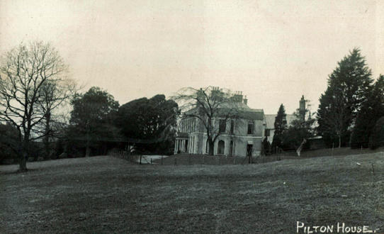 Pilton House seen from the east