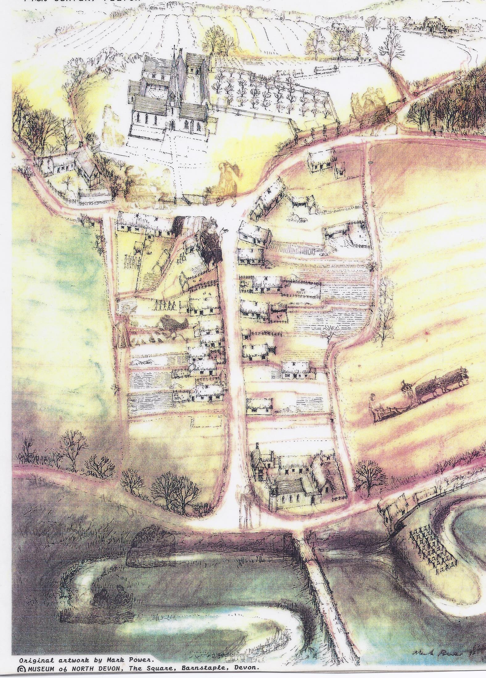 Pilton Street in 14th Century by Mark Power