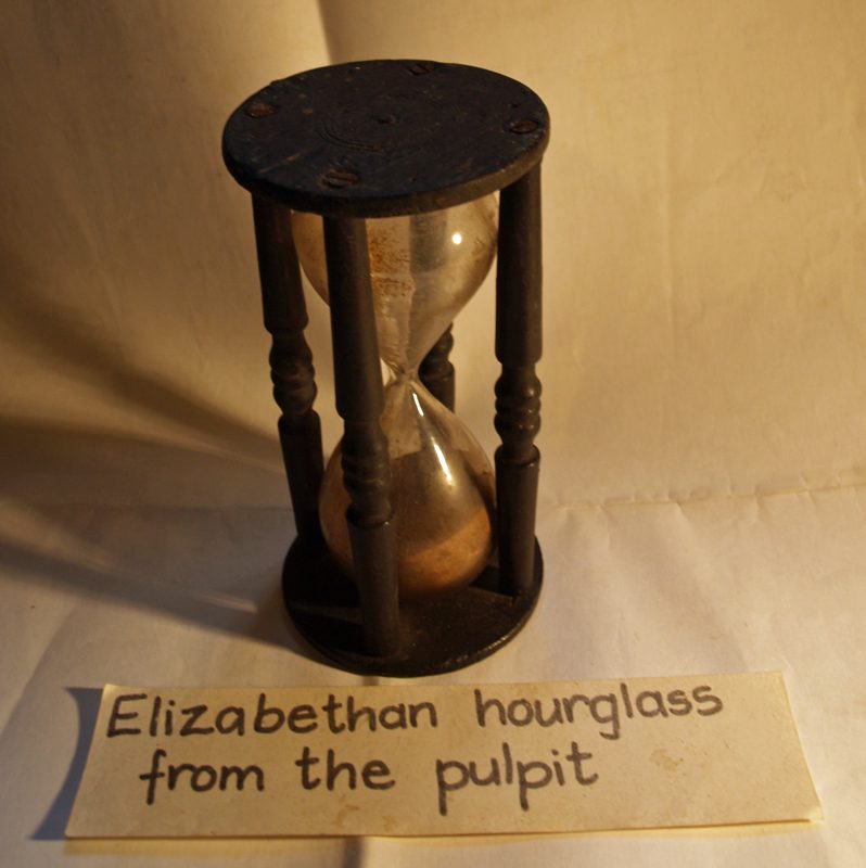 Elizabethan Hourglass from St Mary's Church, Pilton