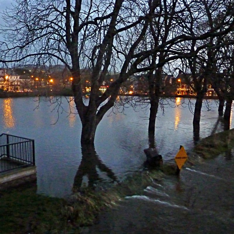 Pilton Park Flooding on 3rd January 2014