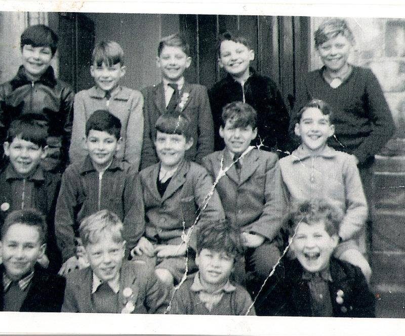 Boys of Pilton School in 1955