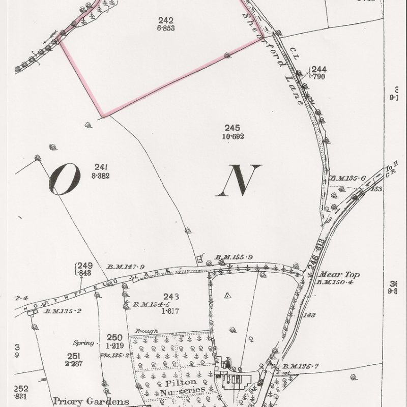 DESCENT OF WELSHE’S TENEMENT IN PILTON 16TH/19TH CENTURY