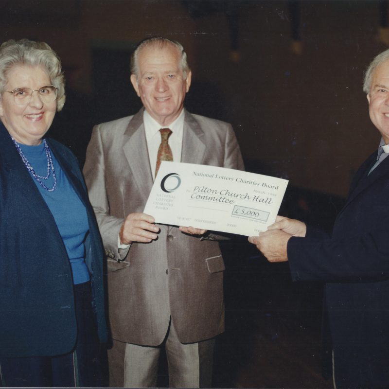 National Lottery Charities Board Grant For Pilton