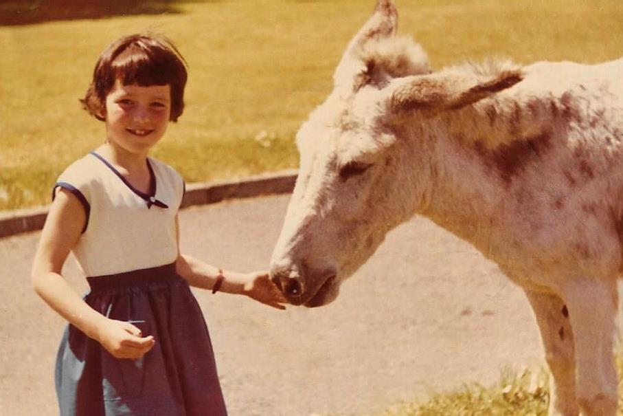 Patsy Brown at Pilton Infants' School in the early 1960s