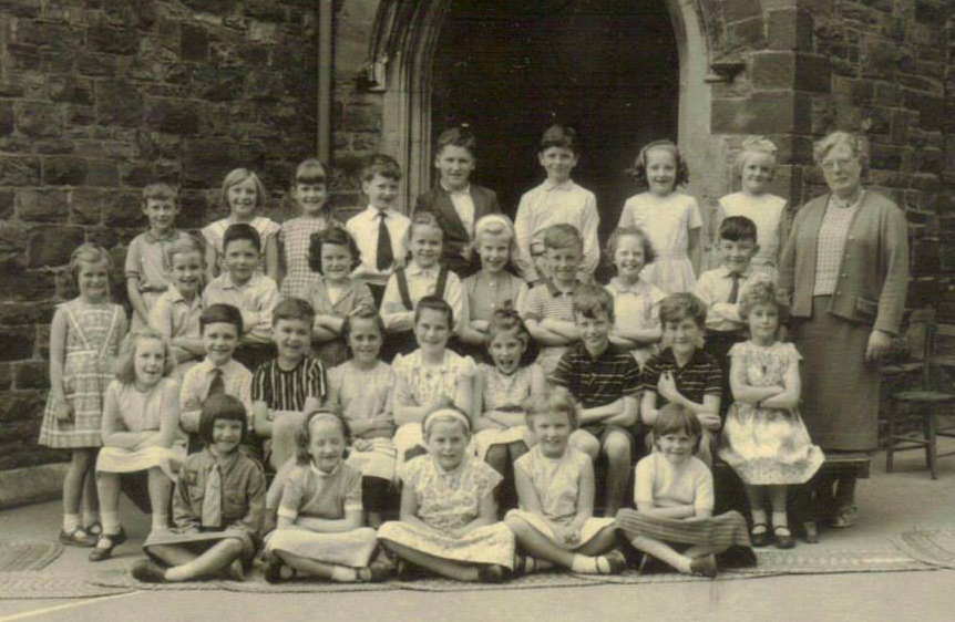 Miss Hill's Class at Pilton Church Junior School in 1964/65