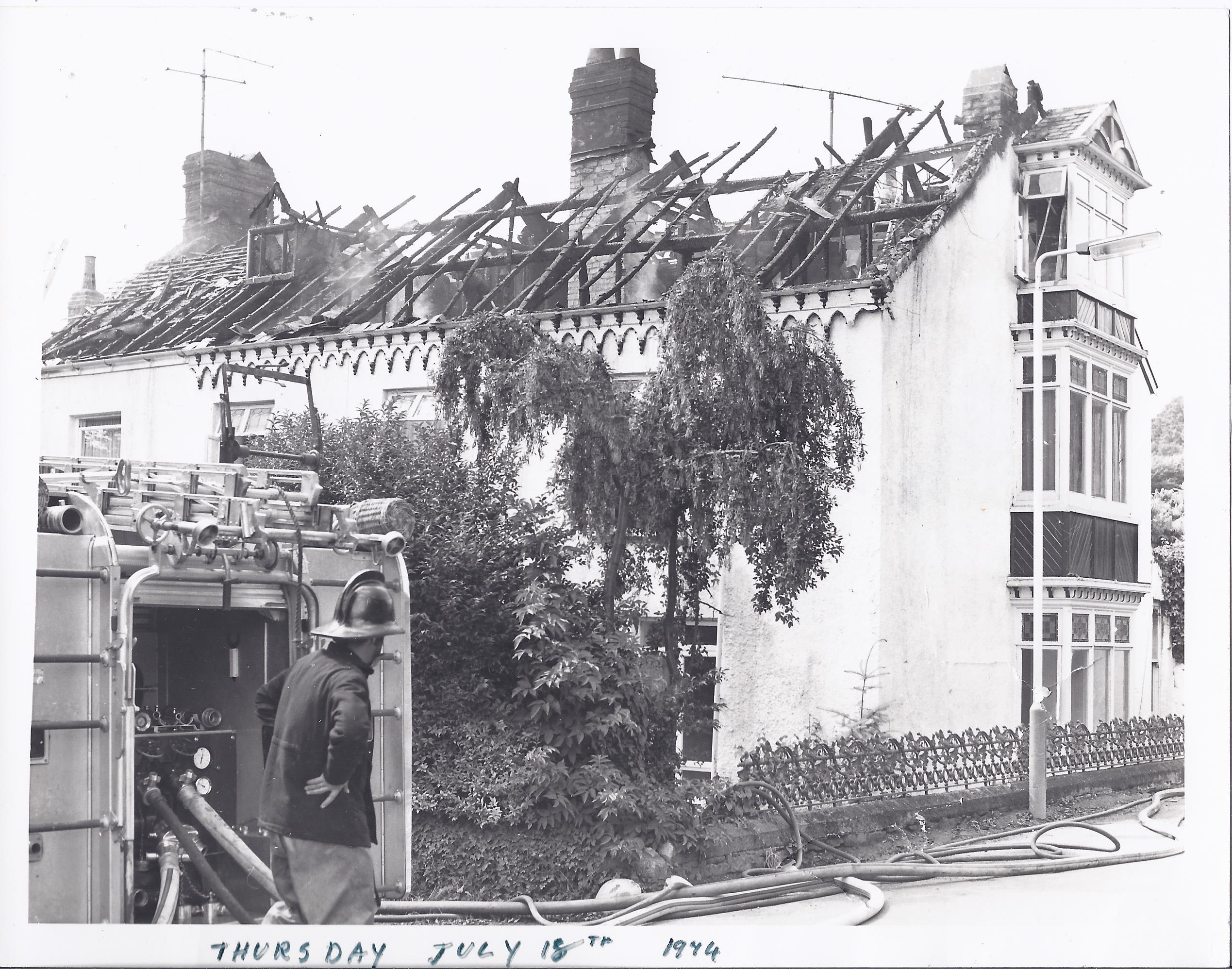 Fire at Bradiford 1974